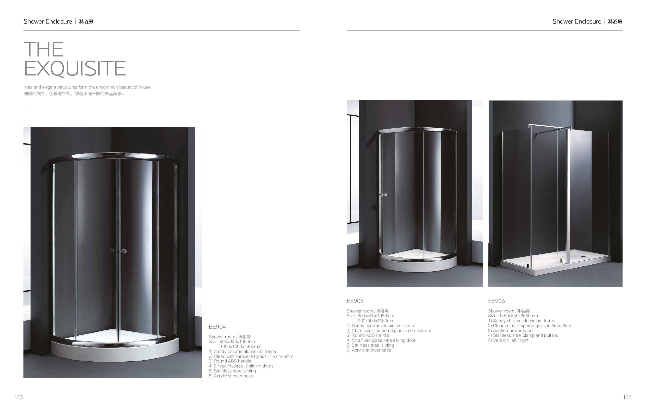 CABINET TOILET BASIN SHOWER SCREEN EM Page 074